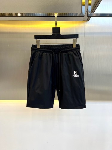 定番 カジュアル ショートパンツ フェンディ パンツ 偽物 合わせやすい ブラック