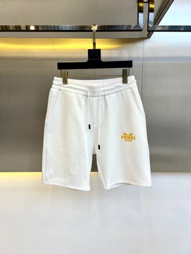 合わせやすい 定番 カジュアル ショートパンツ フェンディ パンツ 偽物 ホワイト