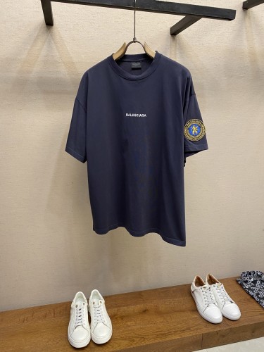 カジュアル おしゃれ 半袖Tシャツ バレンシアガ Tシャツ コピー クルーネック