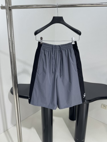 おしゃれ カジュアル ゆったり ショートパンツ バレンシアガ パンツ コピー グレー ユニセックス