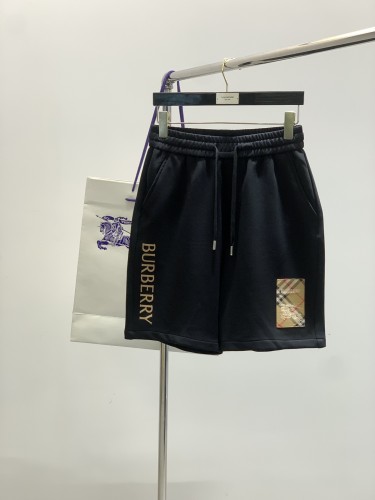カジュアル 合わせやすい ショートパンツ バーバリー パンツ コピー メンズ ブラック