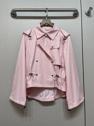 Burberry チェック フーデッド ジャケット | ピンク | FARFETCH JP