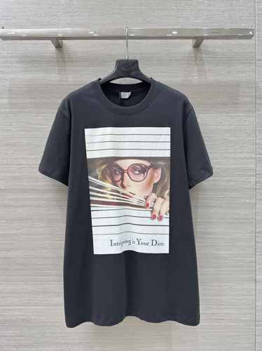 人気新作 Dior Heritage Tシャツ クリスチャン・ディオール Tシャツ 偽物 ブラック