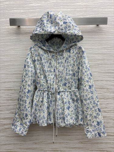 プリント フーデッドジャケット ロエベ ジャケット コピー レディース