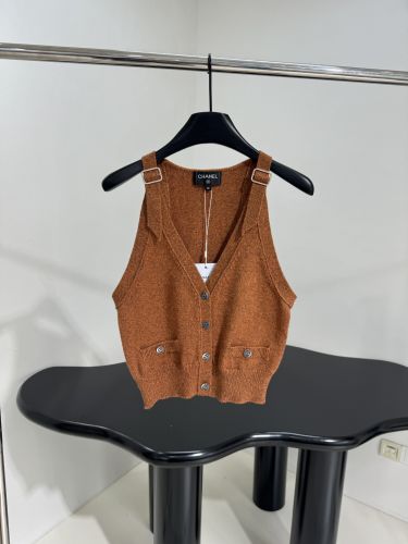 洗練された お洒落 Vネックニットベスト シャネル ニット コピー