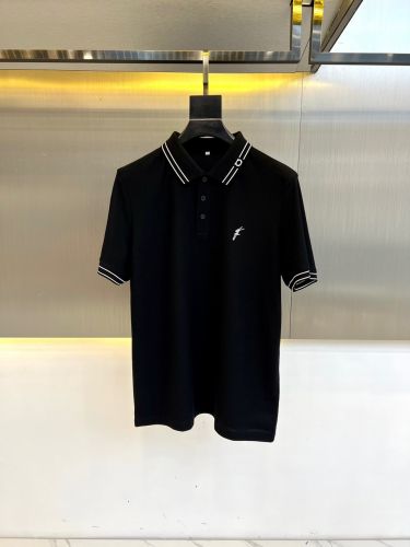 上品 サルヴァトーレ・フェラガモ Tシャツ コピー カジュアル 半袖 ポロシャツ ブラック