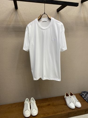 ロゴパッチ コットン 半袖Tシャツ ジバンシィ Tシャツ コピー ホワイト