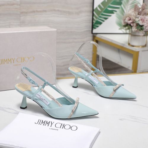 ジミーチュウ パンプス スーパーコピー パテントレザー スリングバック カミラ 65 