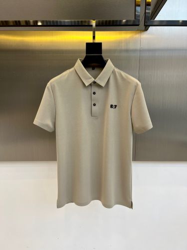 カジュアル ビジネス コットンピケ ポロシャツ アルマーニ Tシャツ 偽物