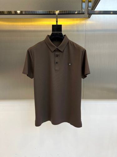 アルマーニ Tシャツ 偽物 カジュアル ビジネス コットンピケ ポロシャツ 
