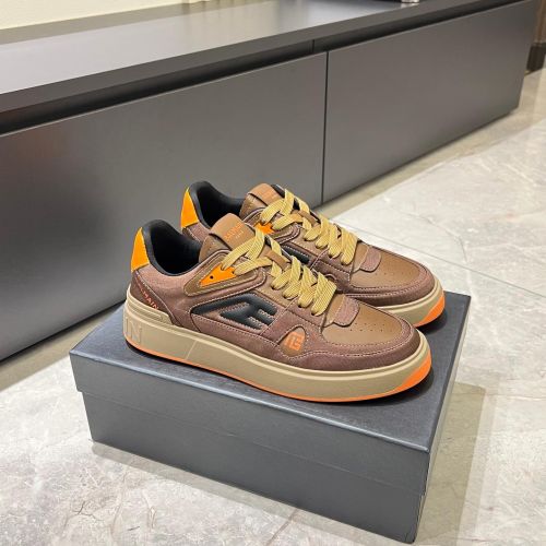 飽きのこない 人気 バルマン B-Court Skate スニーカー コピー メンズシューズ
