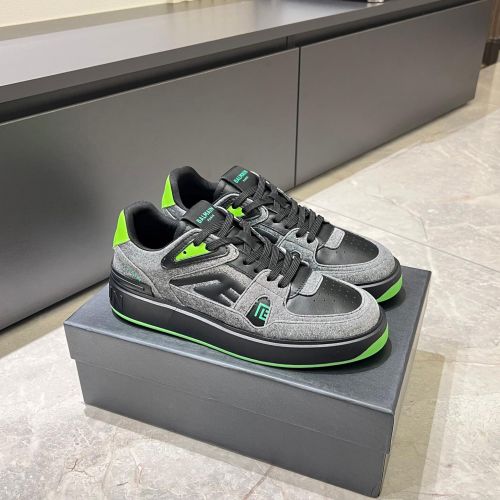 人気 定番 カジュアル バルマン B-Court Skate スニーカー コピー メンズシューズ