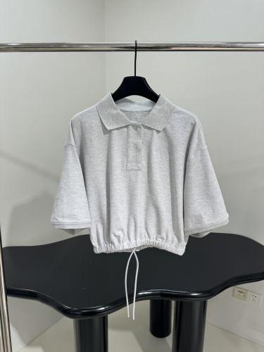 コットンピケ ポロシャツ アレキサンダーワング Tシャツ コピー ライトグレー