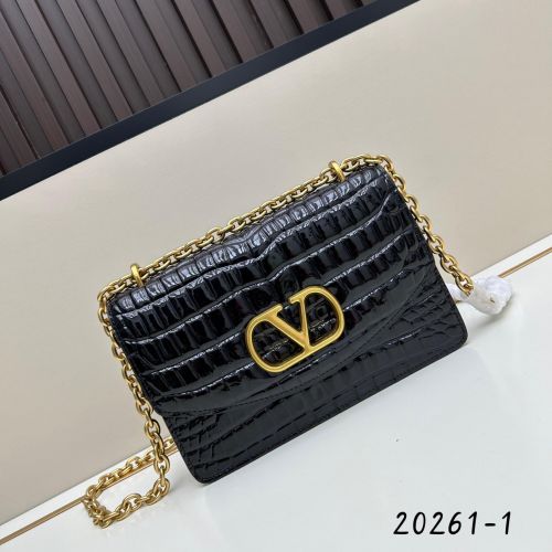 超お得セット！最高級クロコダイル valentino レザーバッグ ヴィンテージ 上品 クロコダイルレザー ショルダーバッグ ヴァレンティノ
