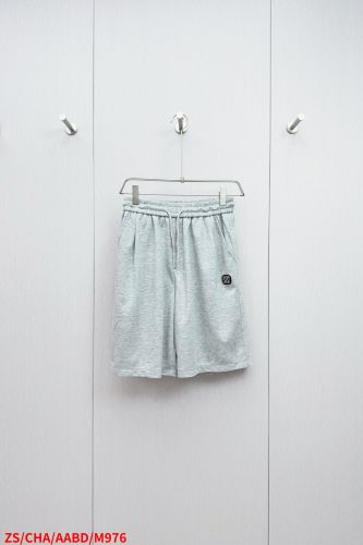 定番 カジュアル ショートパンツ エルメネジルド・ゼニア パンツ 偽物 コットン グレー