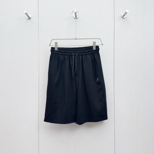 エルメネジルド・ゼニア パンツ 偽物 定番 カジュアル ショートパンツ コットン ブラック