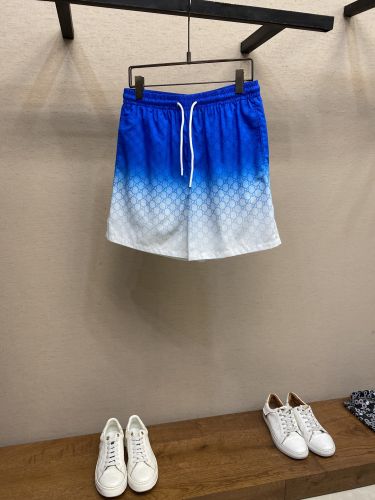 プリント テクニカルポプリン スイムショートパンツ グッチ パンツ コピー