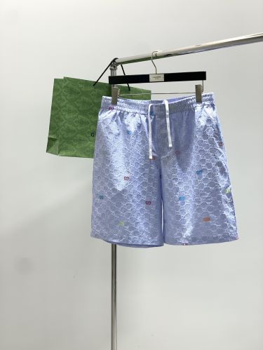 ストライプ コットン ショートパンツ グッチ パンツ コピー メンズ