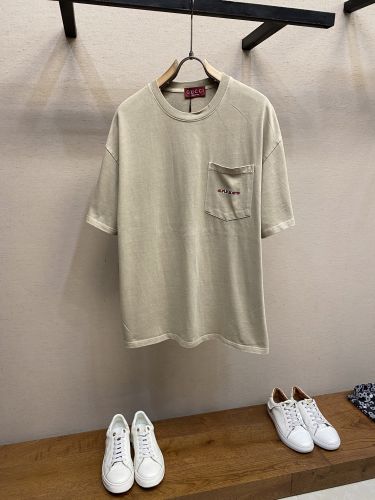 カジュアル 合わせやすい クルーネック 半袖Tシャツ グッチ Tシャツ 偽物 トップス