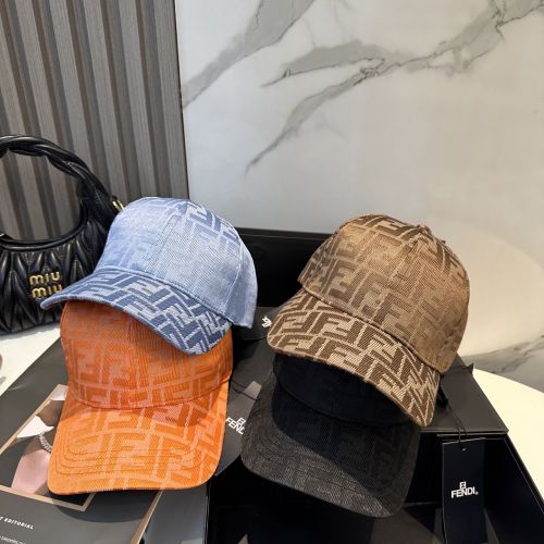 FF総柄 ベースボールキャップ フェンディ キャップ 偽物 人気 合わせやすい