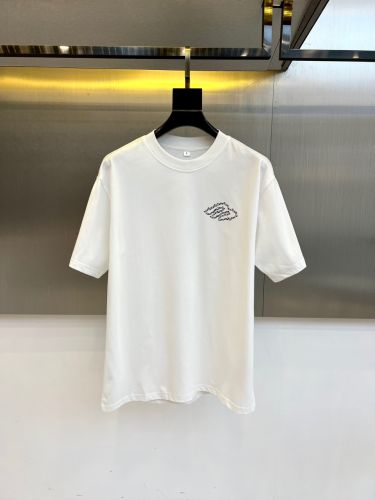目を引く ロゴプリント バレンシアガ Tシャツ 偽物 クルーネック コットン ホワイト