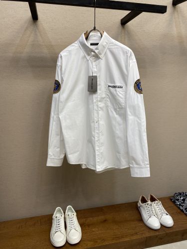 カジュアル 上品 ボタンダウンシャツ バレンシアガ シャツ コピー トップス
