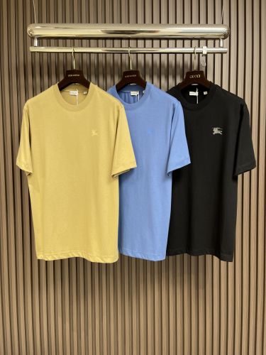 EKDバッジ コットンTシャツ バーバリー Tシャツ コピー クルーネック