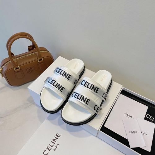 CELINE ピーテオ ストラッピーサンダル セリーヌ スーパーコピー ホワイト