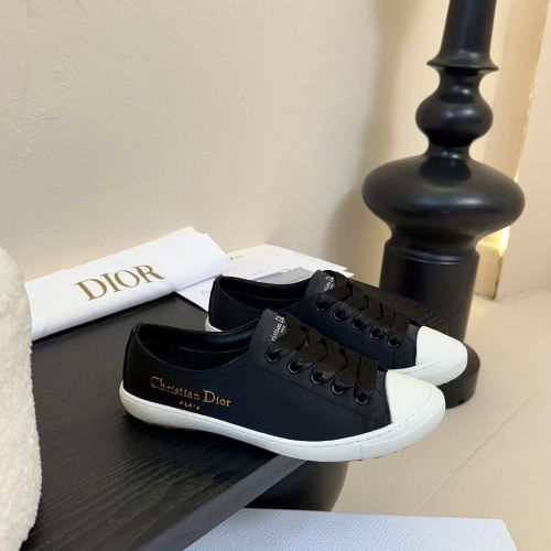Dioriviera Dior Lucky スニーカー ディオール スーパーコピー サテン ブラック