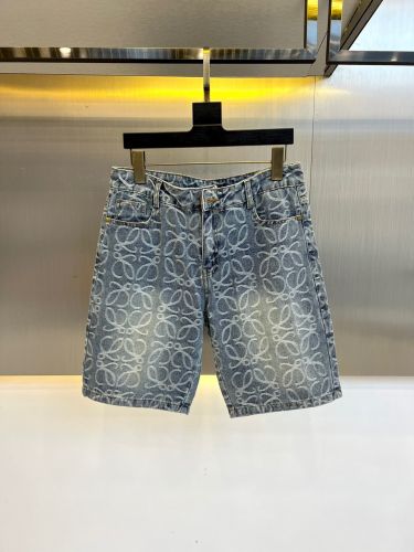アナグラム 総柄 デニム ショートパンツ ロエベ パンツ 偽物 メンズ