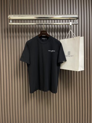 定番 カジュアル ロゴ入り 半袖Tシャツ ドルチェ&ガッバーナ Tシャツ 偽物