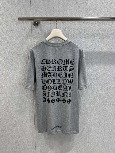 カジュアル ロゴプリント オーバーサイズTシャツ クロムハーツ Tシャツ 偽物