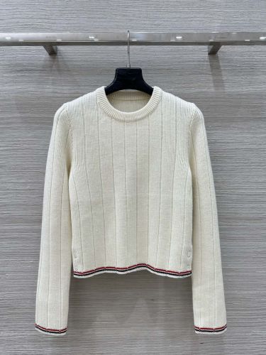 定番 合わせやすい トムブラウン セーター 偽物 クルーネック プルオーバー