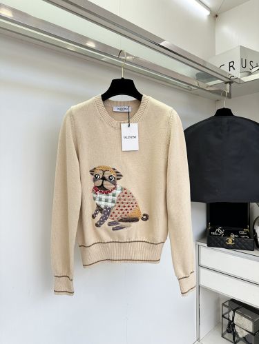 大人 可愛い プルオーバー ヴァレンティノ セーター 偽物 クルーネック