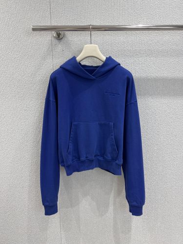 シンプル カジュアル クロップド フーディ アレキサンダーワング パーカー コピー