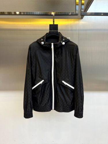 上品 カジュアル GG フード付きジャケット グッチ ジャケット コピー ブラック
