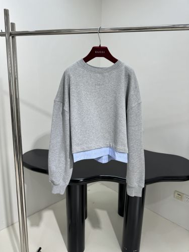 お洒落 クルーネック スウェットシャツ グッチ Tシャツ コピー レディース