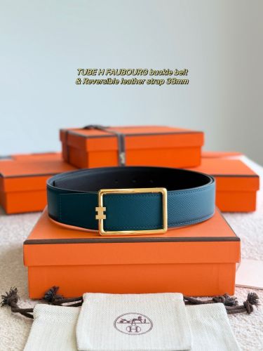 エルメス ベルト コピー チューブH リバーシブル レザーベルト 38MM