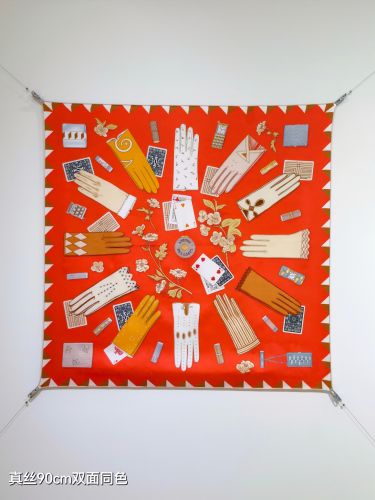 手袋の時計 シルクスカーフ エルメス スカーフ コピー 人気 90x90 
