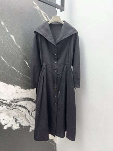 エルメス ワンピース コピー 上品 高級感 ロゴ入り シャツワンピース