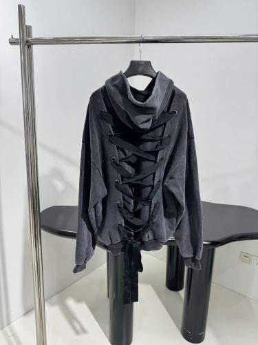 カジュアル ジップアップパーカー バレンシアガ パーカー コピー ユニセックス