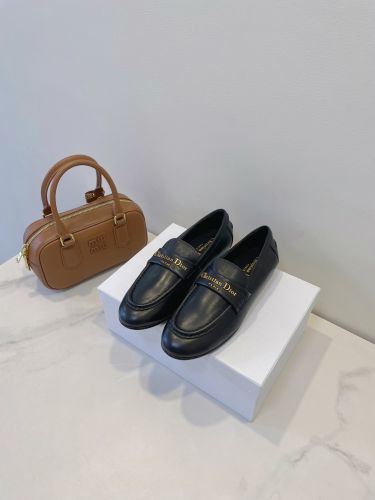 人気 エレガント Dior Boy ローファー クリスチャン・ディオール シューズ コピー ブラック