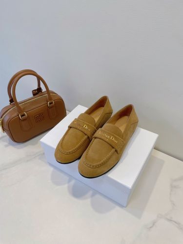 洗練された Dior Boy ローファー クリスチャン・ディオール シューズ コピー ブラウン