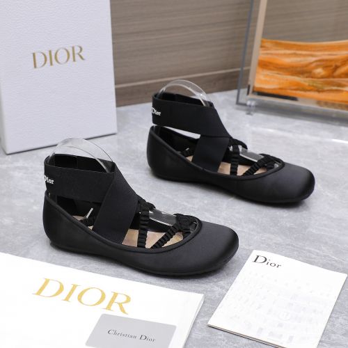 Dior Shade バレリーナ クリスチャン・ディオール シューズ コピー ブラック