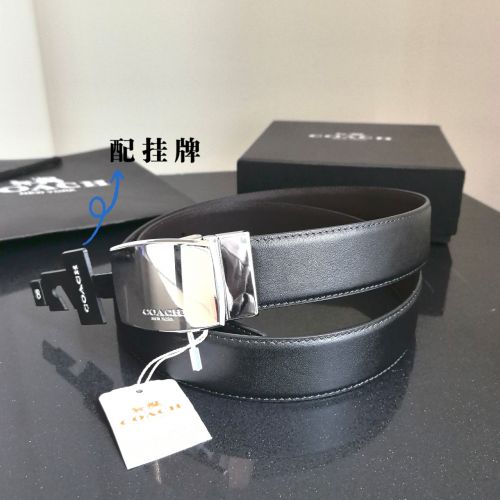 洗練された カジュアル 合わせやすい コーチ ベルト スーパーコピー リバーシブルベルト 
