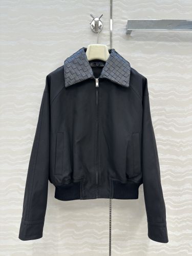 洗練された カジュアル ブルゾン ボッテガ・ヴェネタ ジャケット コピー ブラック