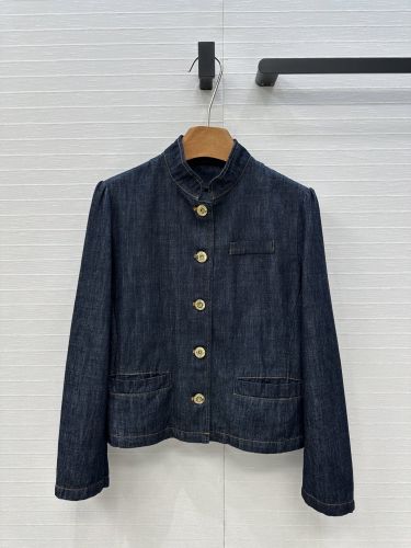 洗練された 上品 デニムジャケット ボッテガ・ヴェネタ ジャケット コピー レディース