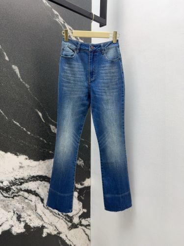 エレガント 美脚 シルム フレアジーンズ クロエ ジーンズ コピー デニムパンツ