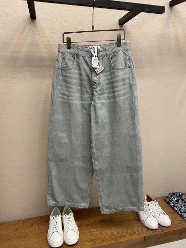 カジュアル ゆったり デニムパンツ ロエベ ジーンズ コピー 合わせやすい