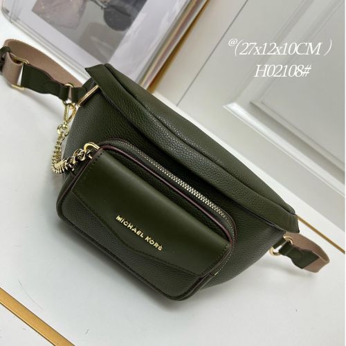 コンパクト ショルダーバッグ お洒落 マイケルコース バッグ コピー グリーン